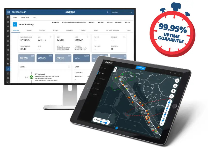 Take your flight operations to new heights with skybook