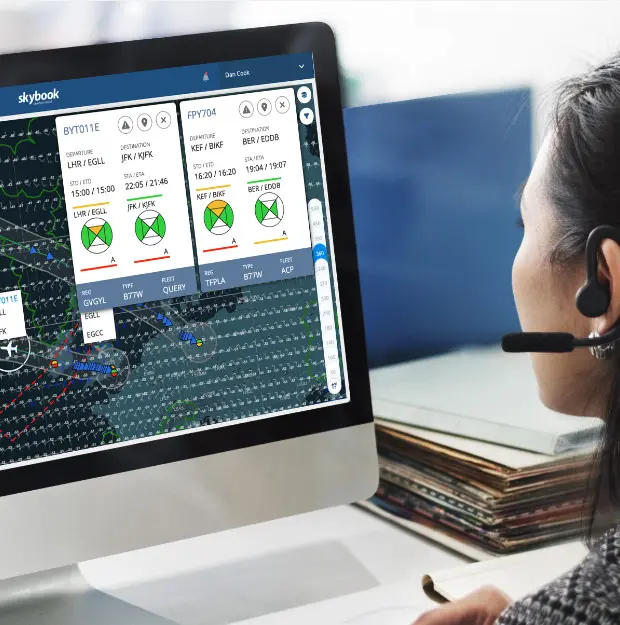 skybook enhancing a flight deck