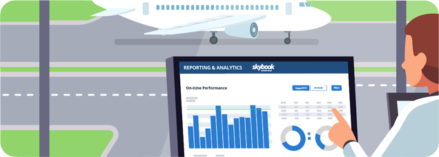  Instant flight analysis data for efficient & accurate reporting.