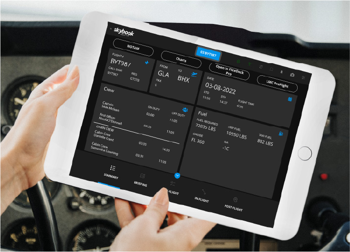 Pilot Briefing & Flight folder all in one app.