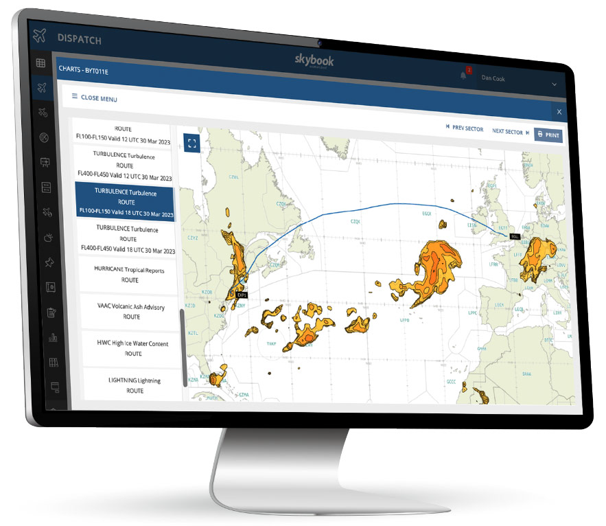 Improve efficiency and reduce workloads by automating the creation of ETOPS charts across all applicable flights