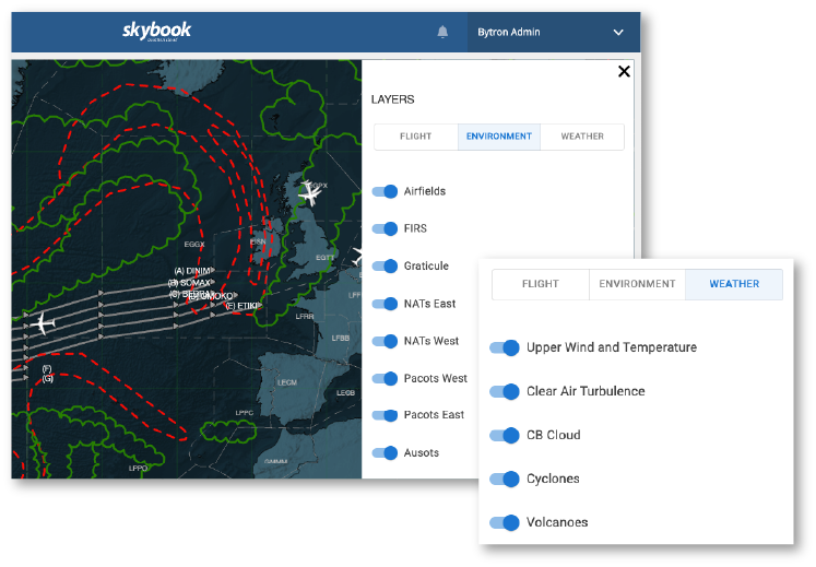 Advanced layers for weather & environment