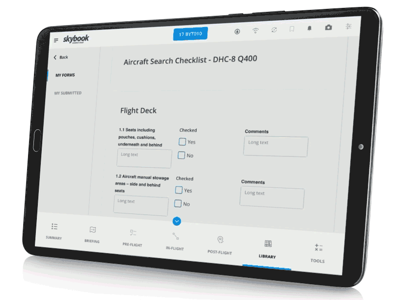 Create eForms for your operational needs