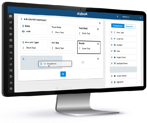 Form Builder puts users in full control thanks to a highly intuitive design that makes creating a form easy, minimising the time it takes to create a form and making the transition from paper to digital a breeze