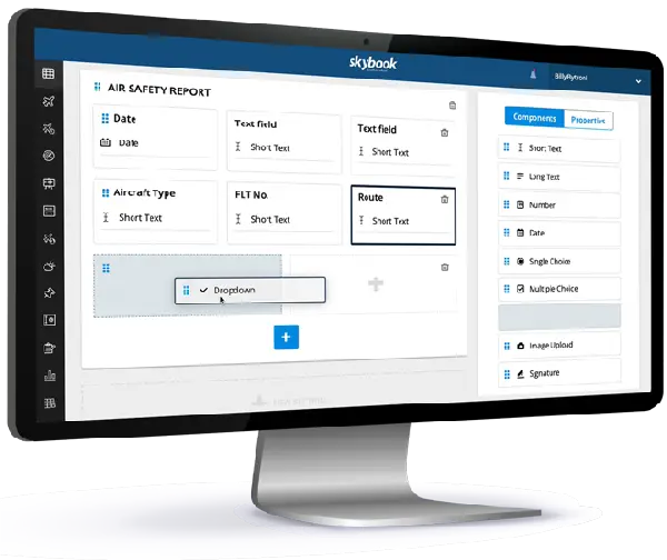 Form Builder puts users in full control thanks to a highly intuitive design that makes creating a form easy, minimising the time it takes to create a form and making the transition from paper to digital a breeze