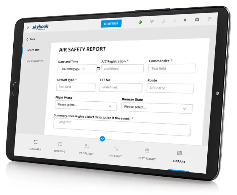 Create eForms for your operational needs