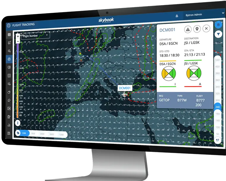 Skybook Flight Tracking