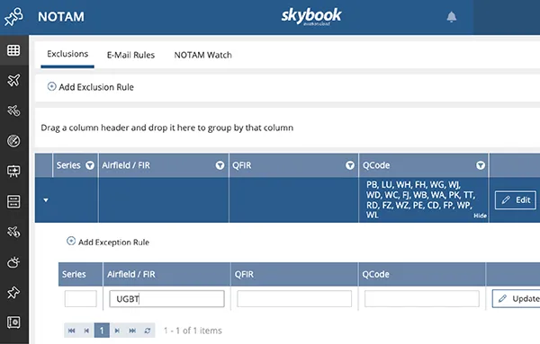 NOTAM filtering reduces overload