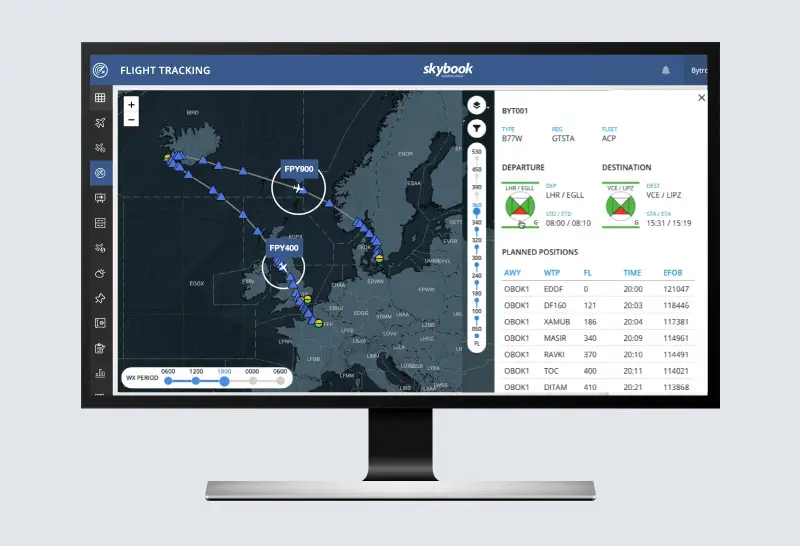 flight tracking integration