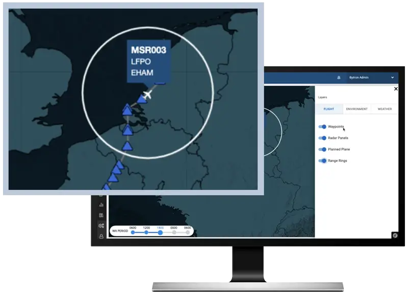 flight tracking planned route location