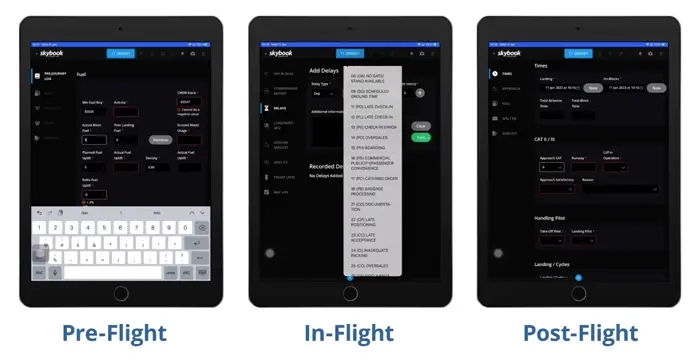 efb flight phases