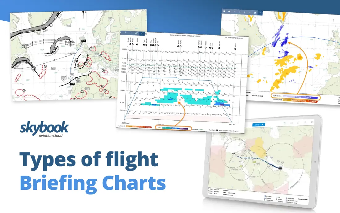 types of aviation weather briefing charts