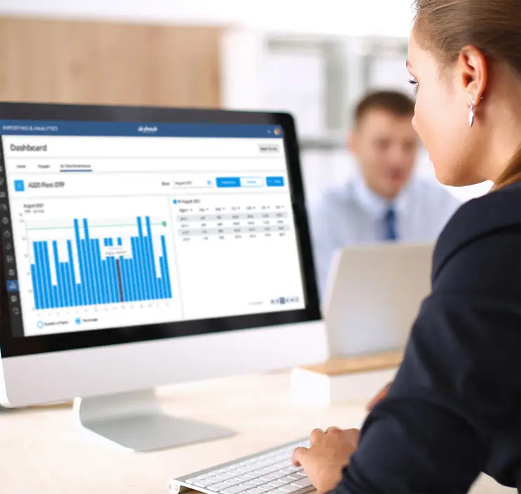 post flight analysis data for flight delays and fuel analysis