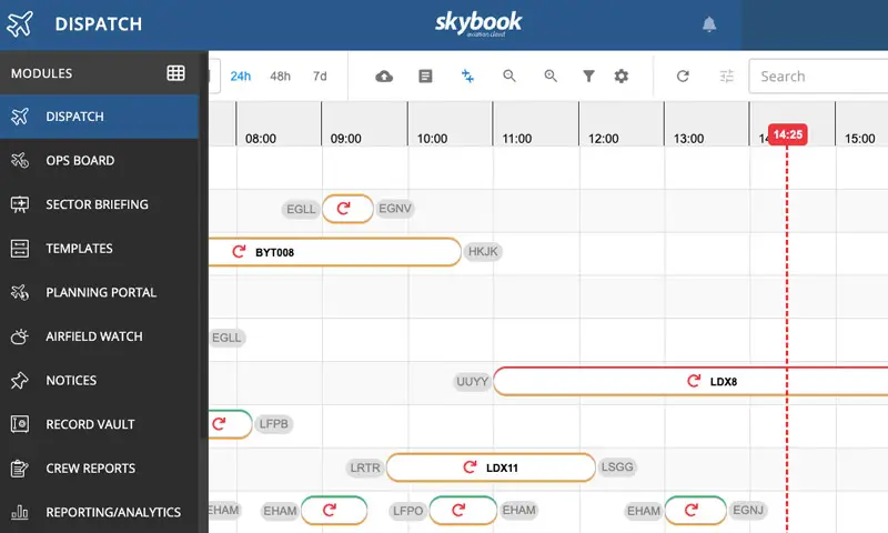 skybook modules