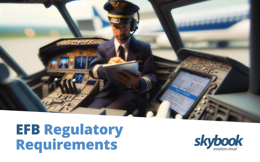 What are the regulatory requirements for electronic flight bags (EFBs)
