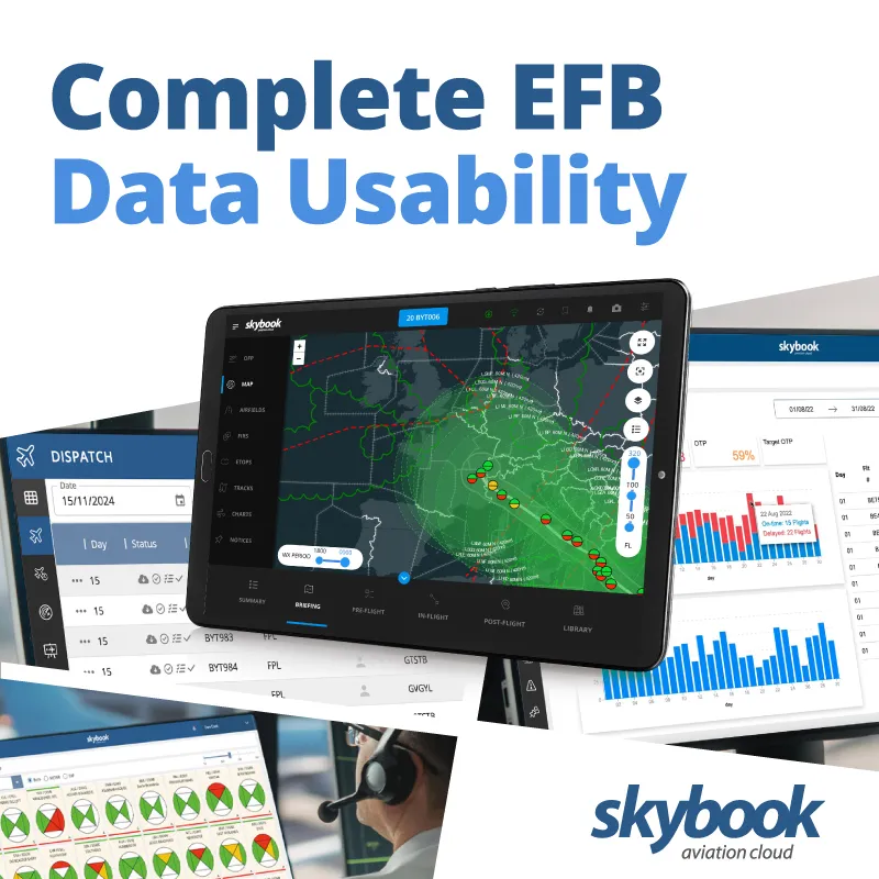 efb app full data usage phase of flights