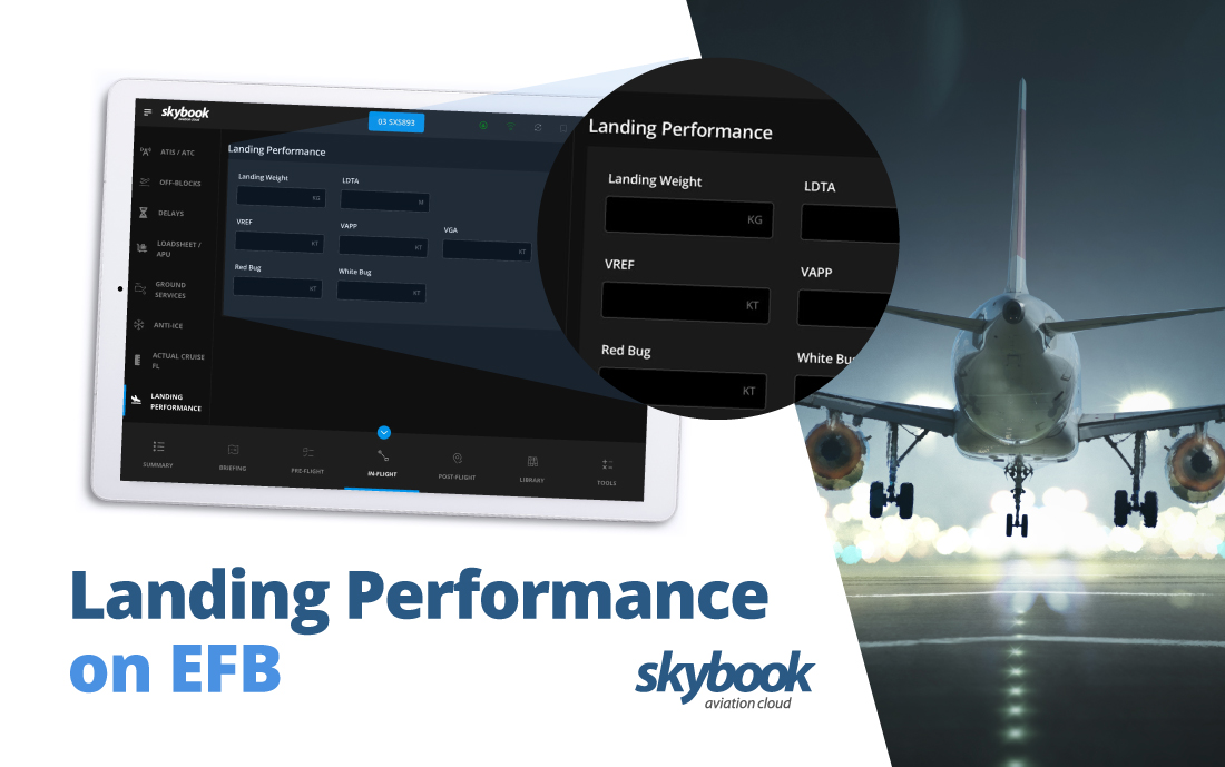 landing performance on efb solution