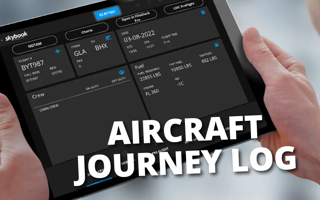 aircraft journey log