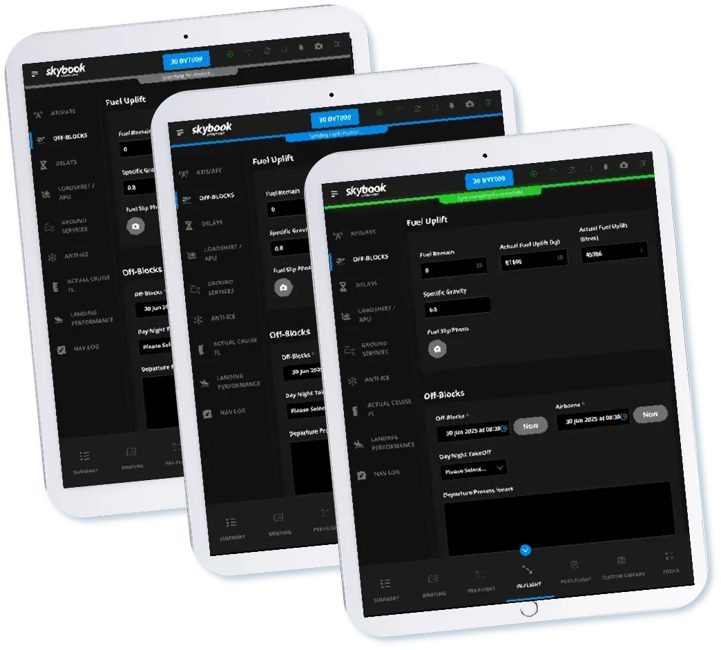 efb data sync status